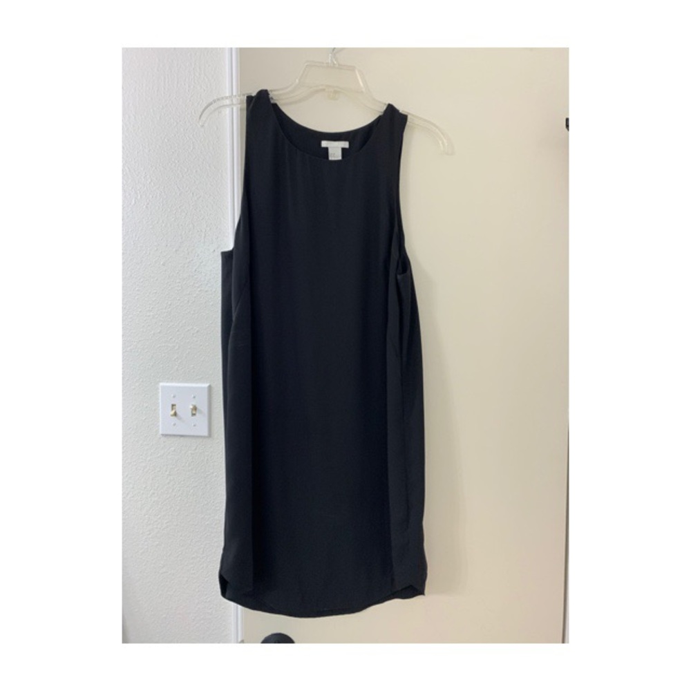 H&M Black Polyester Dress Size 8